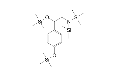 Silanamine, 1,1,1-trimethyl-N-(trimethylsilyl)-N-[2-[(trimethylsilyl)oxy]-2-[4-[(trimethylsilyl)oxy]phenyl]ethyl]-