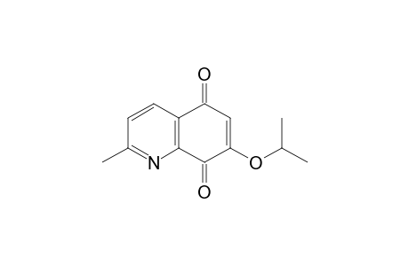 2-Methyl-7-propan-2-yloxy-quinoline-5,8-dione