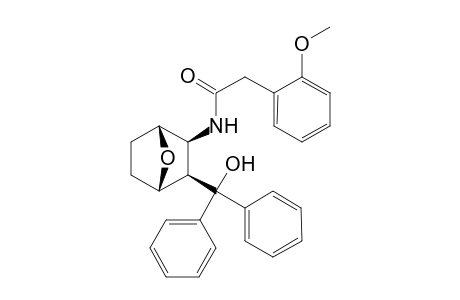 2-exo-[(2-Methoxyphenyl)acetyl]amino-3-exo-(1,1-diphenyl-1-hydroxy)methyl-7-oxabicyyclo[2.2.1]heptane