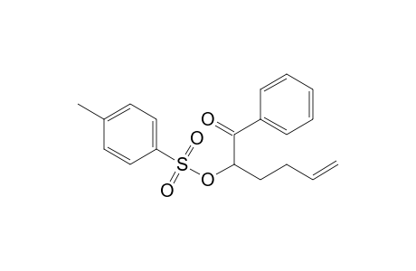 1'-Benzoylpent-4'-enyl 4-methylbenzene-1-sulfonate