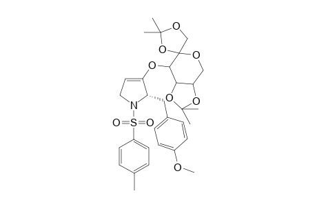 (2S)-3-O-[2,5-Dihydro-2-(p-methoxybenzyl)-1-(4'-methylphenyl)sulfonyl)]-1H-pyrrol-3-yl}-1,2 : 4,5-di-O-isopropylidene-.beta.-D-fructopyranose