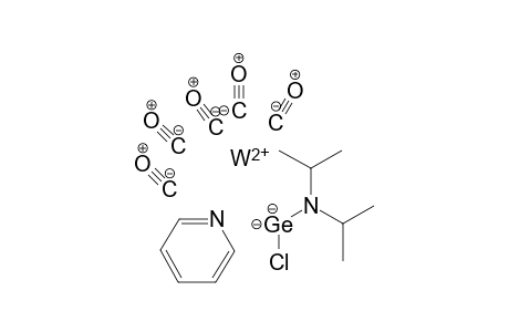 Pentacarbonyl[chloro(diisopropylamino)(pyridine)germylene]tungsten(0)