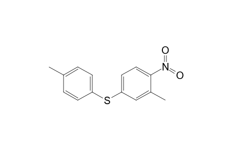 Benzene, 2-methyl-4-[(4-methylphenyl)thio]-1-nitro-