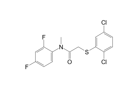 2-[(2,5-dichlorophenyl)thio]-2',4'-difluoro-N-methylacetanilide
