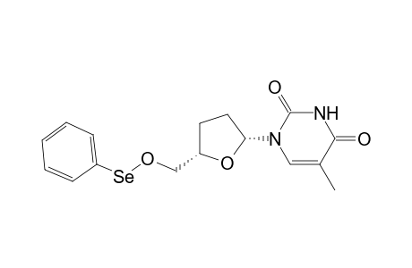 3'-.alpha.-(Phenylselenenyl)-3'-deoxythymidine