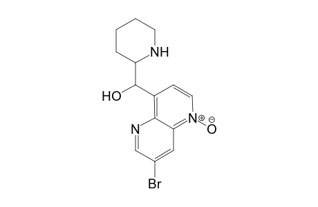 a-(7-bromo-1,5-naphthyridin-4-yl)-a-(piperidin-2'-yl)methanol 1-oxide