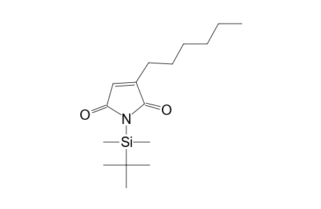 1-(tert-butyldimethylsilyl)-3-hexyl-1H-pyrrole-2,5-dione