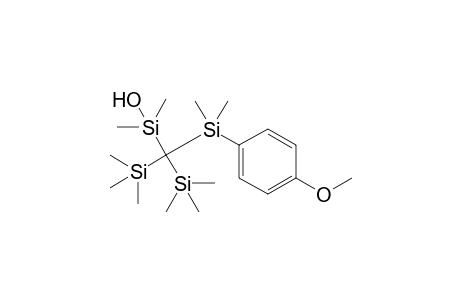 {Di(trimethylsilyl)[dimethyl(p-methoxyphenyl)silyl]methyl}hydroxydimethylsilane