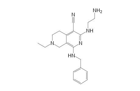 3-(2-Amino-ethylamino)-1-benzylamino-7-ethyl-5,6,7,8-tetrahydro-[2,7]naphthyridine-4-carbonitrile