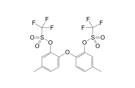 Oxybis(5-methyl-2,1-phenylene) bis(trifluoromethanesulfonate)