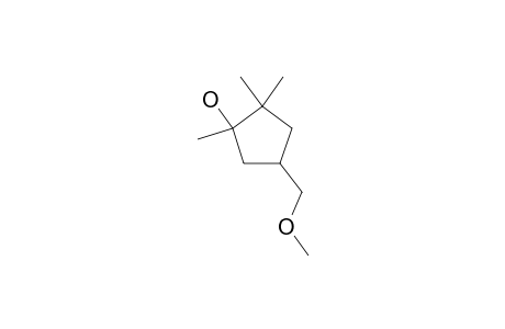 4-METHOXYMETHYL-1,2,2-TRIMETHYLCYCLOPENTAN-1-OL