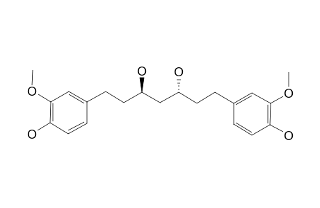 (3R,5R)-3,5-DIHYDROXY-1,7-BIS-(4-HYDROXY-3-METHOXYPHENYL)-HEPTANE