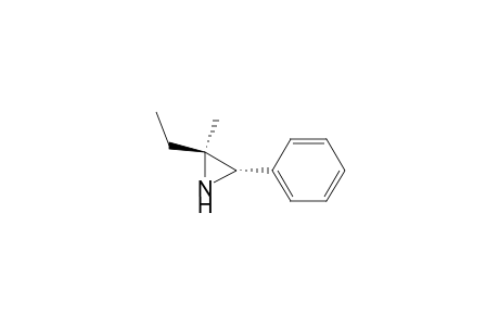 cis-2-Ethyl-2-methyl-3-phenylaziridine