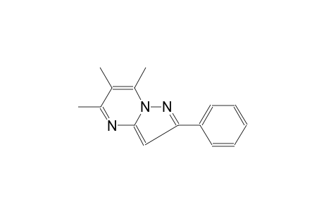 pyrazolo[1,5-a]pyrimidine, 5,6,7-trimethyl-2-phenyl-