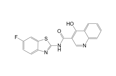 3-quinolinecarboxamide, N-(6-fluoro-2-benzothiazolyl)-4-hydroxy-