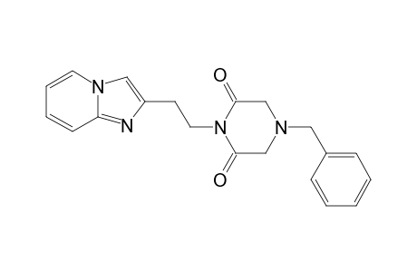2-[2-(4-BENZYL-2,6-DIOXOPIPERAZINO)-ETHYL]-IMIDAZO-[1,2-A]-PYRIDINE