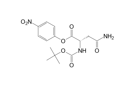 N-α-[(tert-Butoxycarbonyl)amino]-L-asparagine 4-nitrophenyl ester