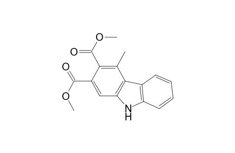 9H-Carbazole-2,3-dicarboxylic acid, 4-methyl-, dimethyl ester