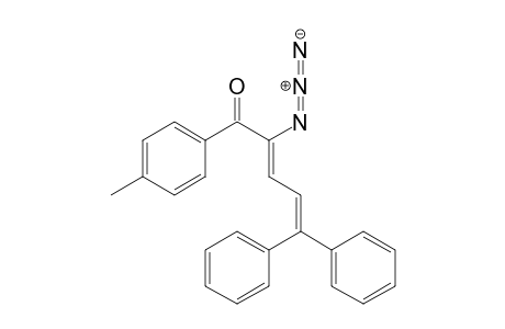 2,4-Pentadien-1-one, 2-azido-1-(4-methylphenyl)-5,5-diphenyl-