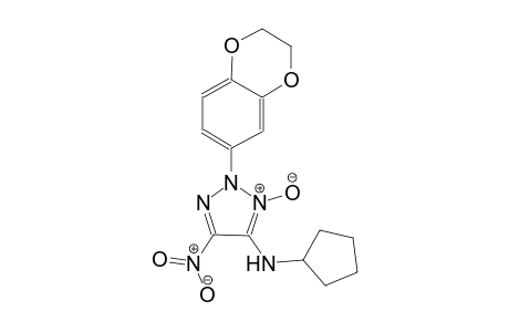 N-cyclopentyl-2-(2,3-dihydro-1,4-benzodioxin-6-yl)-5-nitro-2H-1,2,3-triazol-4-amine 3-oxide