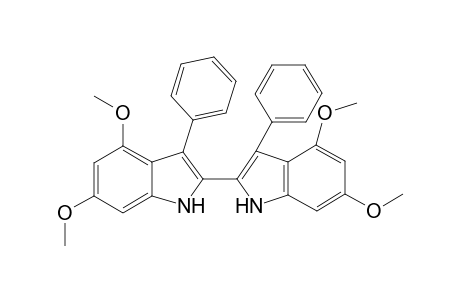2,2'-Bis(4,6-dimethoxy-3-phenyl)indolyl
