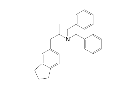 N,N-Dibenzyl-1-(indan-6-yl)propan-2-amine