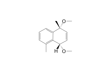 cis-1,5-Dimethyl-1,4-dimethoxy-1,4-dihydroxynaphthalene