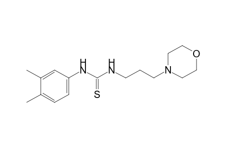 1-(3-morpholinopropyl)-2-thio-3-(3,4-xylyl)urea