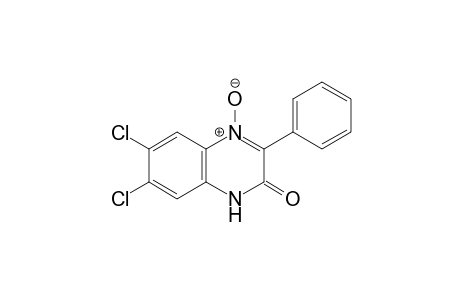 6,7-DICHLORO-3-PHENYL-2(1H)-QUINOXALINONE, 4-OXIDE