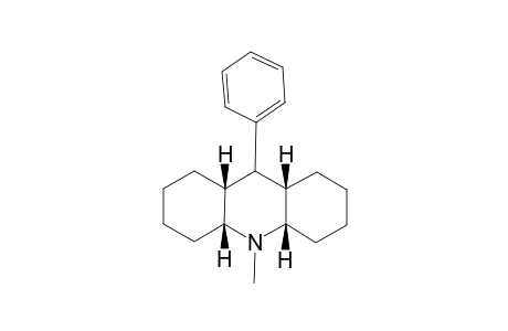 CIS-SYN-CIS-9-PHENYL-10-METHYLPERHYDROACRIDINE