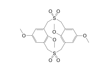anti-6,9,15,18-tetramethoxy-2,11-dithia[3.3]metacyclophan-2,2,11,11-bis(dioxide)