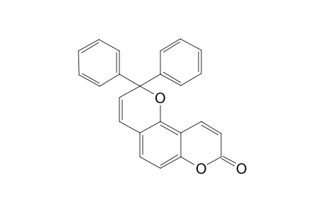 2,8-Dihydro-2,2-diphenylpyrano[2,3-f]-[1]-benzopyran-8-one