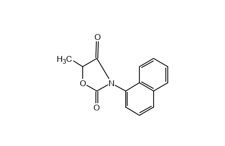 5-methyl-3-(1-naphthyl)-2,4-oxazolidinedione