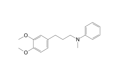 N-[3-(3,4-dimethoxyphenyl)propyl]-N-methylaniline
