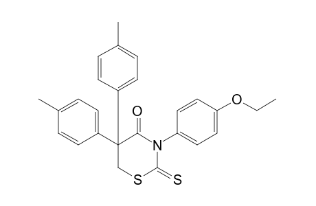 dihydro-5,5-di-p-tolyl-3-(p-ethoxyphenyl)-2-thio-2H-1,3-thiazine-2,4(3H)-dione