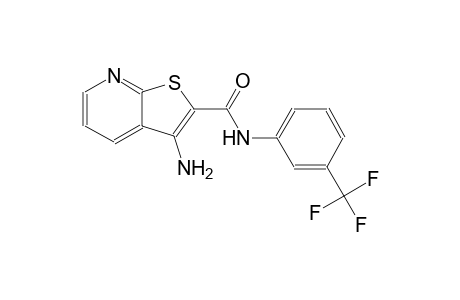 thieno[2,3-b]pyridine-2-carboxamide, 3-amino-N-[3-(trifluoromethyl)phenyl]-