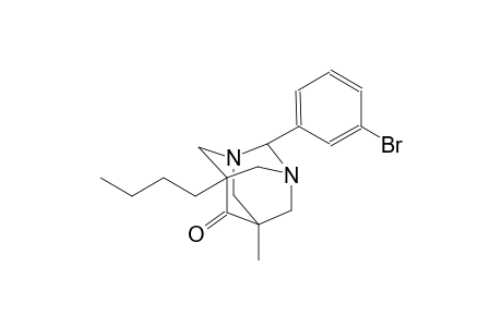 2-(3-bromophenyl)-5-butyl-7-methyl-1,3-diazatricyclo[3.3.1.1~3,7~]decan-6-one