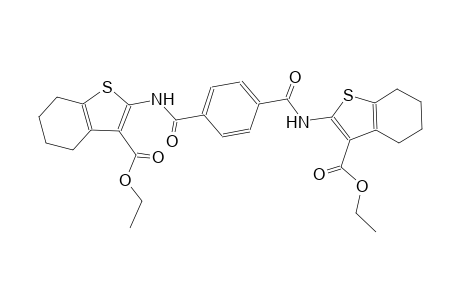 ethyl 2-{[4-({[3-(ethoxycarbonyl)-4,5,6,7-tetrahydro-1-benzothien-2-yl]amino}carbonyl)benzoyl]amino}-4,5,6,7-tetrahydro-1-benzothiophene-3-carboxylate