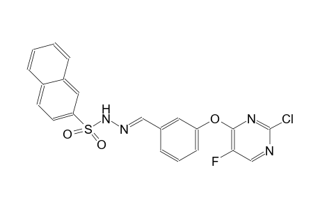 2-naphthalenesulfonic acid, 2-[(E)-[3-[(2-chloro-5-fluoro-4-pyrimidinyl)oxy]phenyl]methylidene]hydrazide