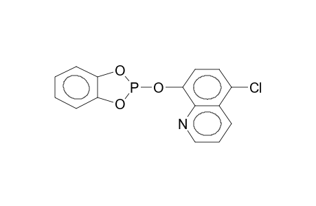 2-(5-CHLORO-8-QUINOLINYLOXY)-4,5-BENZO-1,3,2-DIOXAPHOSPHOLANE