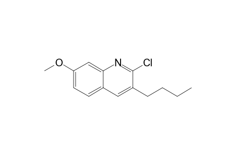 7-Methoxy-2-chloro-3-butylquinoline