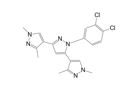 1'-(3,4-dichlorophenyl)-1,1'',3,3''-tetramethyl-1H,1'H,1''H-4,3':5',4''-terpyrazole