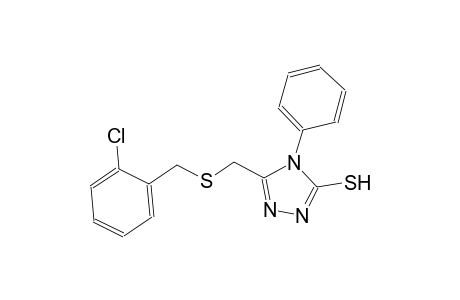 5-(2-Chloro-benzylsulfanylmethyl)-4-phenyl-4H-[1,2,4]triazole-3-thiol
