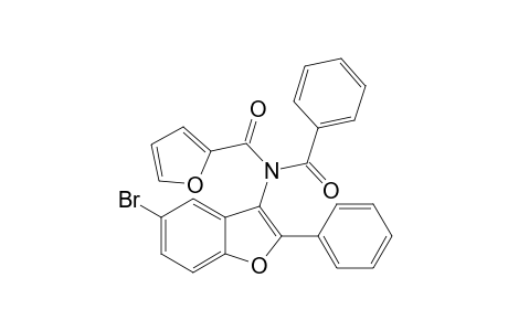 N-Benzoyl-N-(5-bromo-2-phenylbenzofuran-3-yl)furan-2-carboxamide