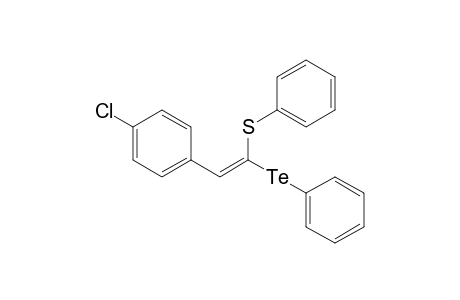 (E/Z)-2-(4-Chlorophenyl)-1-phenylsulfanyl-1-phenyltellanyl-1-ethene
