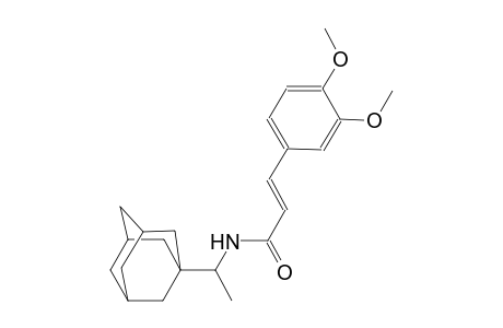 (2E)-N-[1-(1-adamantyl)ethyl]-3-(3,4-dimethoxyphenyl)-2-propenamide