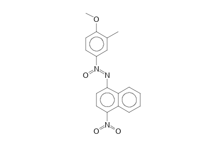 4-Methoxy-3-methylphenyl(4-nitro-1-naphthyl)diazene oxide