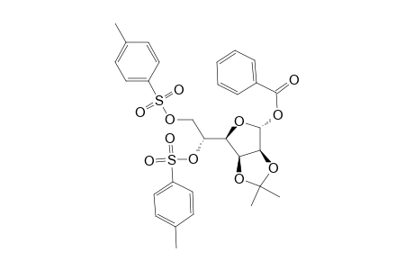 .alpha.-D-Mannofuranose, 2,3-O-(1-methylethylidene)-, 1-benzoate 5,6-bis(4-methylbenzenesulfonate)