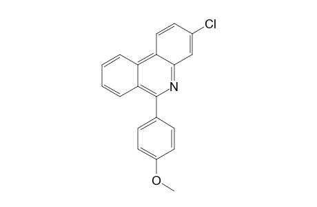 3-Chloro-6-(4-methoxyphenyl)phenanthridine