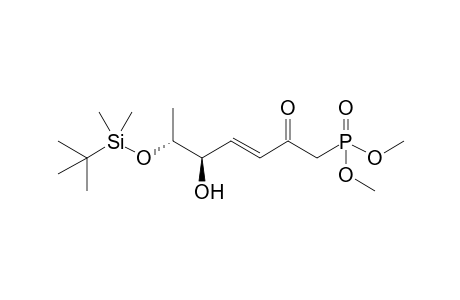 Dimethyl[(E)-(5R,6R)-5-Hydroxy-2-oxo-6-(tert-butyldimethyl-silyloxy)hept-3-enyl]phosphonate